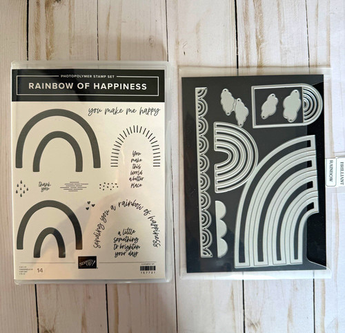 Stampin rainbow of - rainbow,